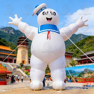 Décoration publicitaire <span class=keywords><strong>gonflable</strong></span> Ghostbusters Stay Puft Marshmallow Man, personnalisable, 10 pieds, 20 pieds, 30 pieds, 40 pieds, géant, <span class=keywords><strong>gonflable</strong></span>, Baby Pufts Marshmallow Men - Product Image 4