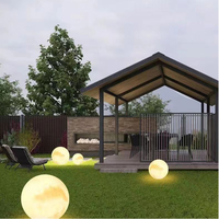 Lampes à boules LED solaires étanches, projecteurs rocheux d'extérieur, éclairage de jardin, IP65, lampes de pelouse, décoration de la maison, luxe