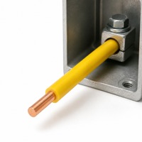 JHJD BV 4mm² Massiver Kupferdraht PVC-Isoliert 450/750V Hohe Leitfähigkeit Einadriges Elektrokabel für Gebäudeelektrik