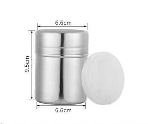 กระป๋องใส่เครื่องปรุงรส กระป๋องโลหะ กล่องโลหะ ภาชนะสแตนเลส กระป๋องใส่เครื่องเทศ - Product Image 4