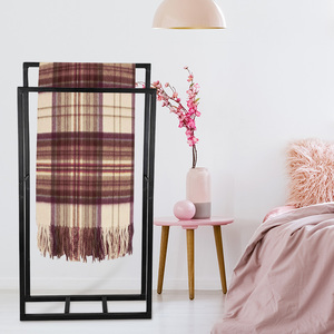 Đa Mục Đích Miễn Phí Đứng Giá Cho Phòng Tắm Và Phòng Giặt ủi Hai <span class=keywords><strong>Tier</strong></span> Kim Loại Tay Khăn Khô Chủ Khăn Giá - Product Image 5