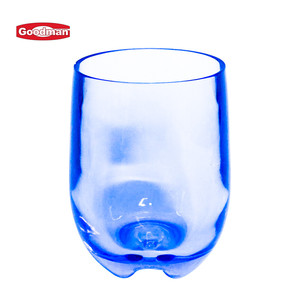 Wholesale factory price bar stemless wine tasting glasses plastic whiskey drinking glass cup