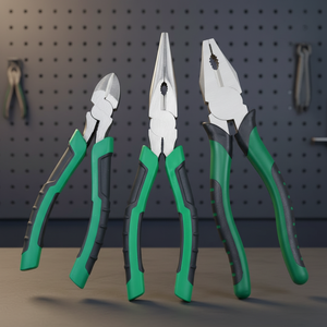 पीवीसी हैंडल प्लायर्स वायर स्ट्रिपर हार्डवेयर उपकरण यूनिवर्सल डायगोनल सुई वायर कटर नाक प्लायर्स औद्योगिक संयोजन प्लायर्स - Product Image 3
