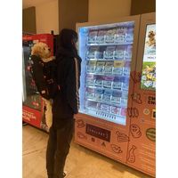 Distributeur automatique réfrigéré WiFi 2024 pour aliments pour animaux de compagnie en vente avec paiement par carte de paiement
