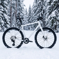 Gravel Bike G2max Aluminiumlegierung-Rahmen 12-Gang Carbonfaser-Gabel 700C Breitreifen Hydraulische Scheibenbremse Flachlenker Plattformpedale