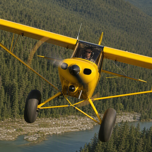 Avión Ligero <span class=keywords><strong>Piper</strong></span> PA-18 Super Cub, 2300 Horas de Vuelo Total, Motor Único de Pistón, Avión STOL en Venta - Product Image 3