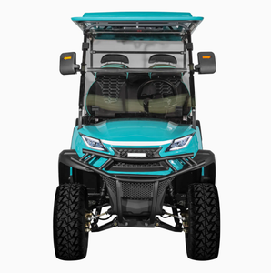 รถกอล์ฟไฟฟ้า 6 ที่นั่ง (4+2) ประสิทธิภาพสูง ผลิตจากสแตนเลสสตีล ทนทาน ใช้แบตเตอรี่ลิเธียม พร้อมเบาะนั่งพับได้ที่นั่งสบาย - Product Image 2