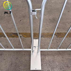 Kiểm soát đám đông đường an toàn hàng rào tạm thời hàng rào bảng rào chắn hàng rào kim loại ngoài trời có thể tháo rời hàn hàng rào tạm thời tấm - Product Image 5