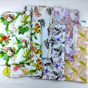 Vente en gros 100% coton <span class=keywords><strong>tissu</strong></span> pour vêtements bas quantité minimale de commande rayure coton <span class=keywords><strong>Jersey</strong></span> impression pour femmes chemises et jouets - Product Image 3