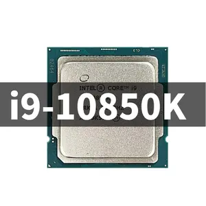 On çekirdek-çekirdek 20-konu CPU işlemci çekirdek I9-10850k I9 10850K 3.6 Ghz masaüstü işlemci Ii Ii X4 980 14 nanometre