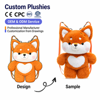 Sac à dos en peluche personnalisé 2026, fabrication sur mesure de peluches et d'oreillers en peluche, fabricant de peluches personnalisées