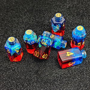Bình phép thuật nhựa, xúc xắc nguyên tố, trò chơi nhập vai RPG Dungeons & Dragons, xúc xắc bàn chơi, xúc xắc đa diện nhựa DND - Product Image 3