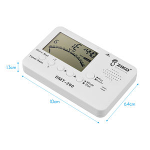 <span class=keywords><strong>Afinador</strong></span> <span class=keywords><strong>de</strong></span> <span class=keywords><strong>Guitarra</strong></span> 2 en 1 con Metrónomo, Cromático para Bajo, Ukelele, Violín, <span class=keywords><strong>Afinador</strong></span> Digital con Clip y Alta Sensibilidad - Product Image 4