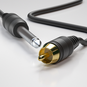 Profesional redondo nuevo 2,5 M Gel de sílice chapado en oro macho a RCA tatuaje Clip cable Clipcord fuente de alimentación para máquina de tatuaje - Product Image 1