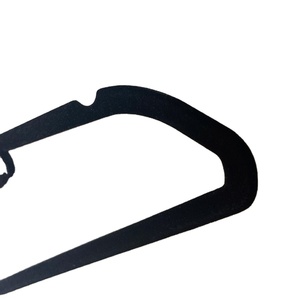 Prix usine en gros poids léger fente antidérapante multi-fonctionnel en plastique flocage porte-manteau cravate cintre velours cintre - Product Image 4