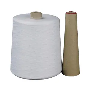 生物时代专业TC 80/20 45s/1 20% 棉80% 涤纶短纤服装缝制和编织混纺纱