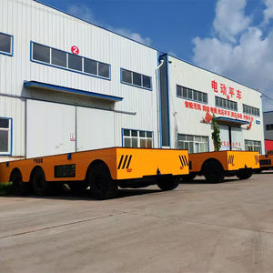 Equipo eléctrico de manipulación de materiales Carro de transferencia ferroviaria Carro plano de transferencia duradera - Product Image 2