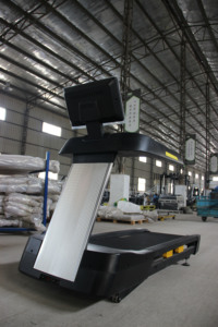 Caminadora de Lujo para Entrenamiento Cardiovascular, Equipo de Gimnasio, Motorizada, con Pantalla Táctil LCD, TV Electrónica, Caminadora Comercial - Product Image 5