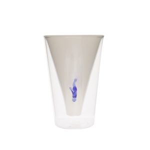 Taza de café de vidrio de doble pared reutilizable, diseño único, resistente al calor, novedad de <span class=keywords><strong>2022</strong></span> - Product Image 4