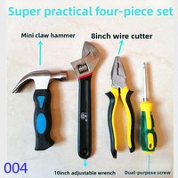 Kit d'outils compact pour les voyages-Mini étui de transport, outils essentiels pour le camping, les dortoirs et les réparations d'urgence
