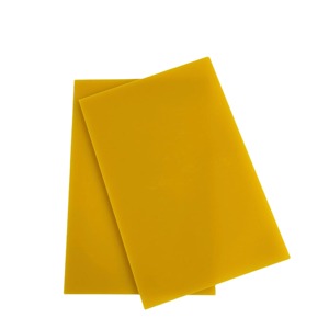 Plaque en fibre de verre ignifuge FR5 jaune, panneau personnalisé FR4 G10 G11, stratifié époxy isolant électronique - Product Image 1