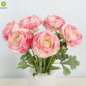 Nueva Flor de Seda Lulian de 2 Cabezas, 45 cm de Altura, Simulación Realista, Decoración para el Hogar, Decoración para Bodas, Accesorios para Fotografía en Exteriores - Product Image 5