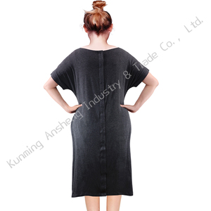 Camicia <span class=keywords><strong>da</strong></span> <span class=keywords><strong>notte</strong></span> <span class=keywords><strong>da</strong></span> donna <span class=keywords><strong>per</strong></span> allattamento e vestaglia <span class=keywords><strong>da</strong></span> donna 3-in-1 <span class=keywords><strong>per</strong></span> parto travaglio <span class=keywords><strong>per</strong></span> allattamento al seno intessuto <span class=keywords><strong>da</strong></span> ospedale - Product Image 3