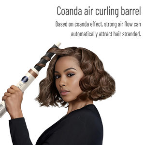 <span class=keywords><strong>Secador</strong></span> de pelo de salón profesional efecto <span class=keywords><strong>Coanda</strong></span> de alta velocidad 6 en 1 Motor BLDC iónico 1200W 3 velocidades multifuncional Multi Styler - Product Image 3