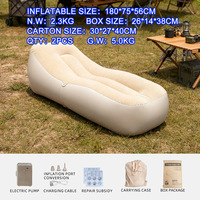 Nouveau Style automatique gonflable canapé-lit Air canapé chaise longue pliable étanche Portable Camping en plein air salon chambre utilisation