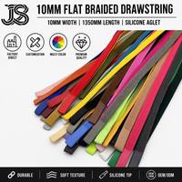 Cordon tissé en silicone mat OEM pour vêtements, capuches et pantalons, personnalisable en couleur et taille, pour sweats à capuche – Fournisseur d'usine