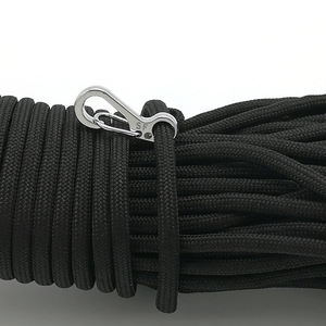 พวงกุญแจตะขอสปริงขนาดเล็กทำจากโลหะผสมสังกะสี รับน้ำหนักได้ 15 กก. อุปกรณ์เสริมสำหรับกิจกรรมกลางแจ้ง EDC รูปทรงตัว D - Product Image 6