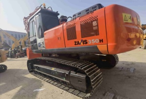 Excavatrice sur chenilles Hitachi ZX350 d'occasion, 35 tonnes, d'origine japonaise, hydraulique, robuste, pour projet minier. - Product Image 2