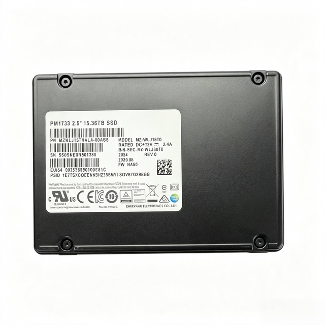 15.36TB U.2 NVMe SSD MZWLJ15THALA-00A065 MZ-WLJ15T0 Enterprise Used Refurbished Tested PCIe 4.0 x4