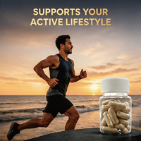 Capsules de Maca et Ginseng pour la Vitalité Masculine – Formule Végétalienne – Marque Blanche – Vente en Gros