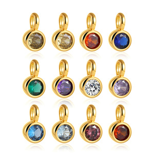 Bouquet de symboles spirituels |   Pendentif charme spirituel en acier inoxydable plaqué or 18 carats pour la fabrication de bijoux |   Bonne fortune et protection - Product Image 6