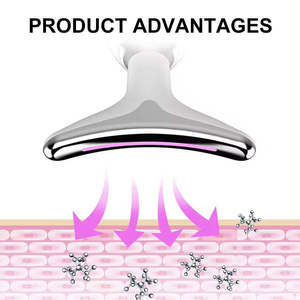 Máquina Portátil de Masaje Facial y de Cuello con Cabezal Ergonómico para Relajación y Belleza en Casa - Product Image 5