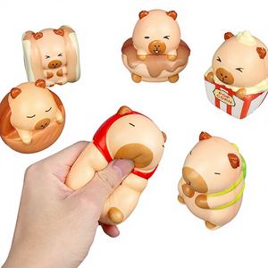 Juguete Antiestrés de Plástico Kappi Bala, Oso de Peluche de Rebote Lento, Lindo, con Sonido, Alto Valor Estético, Rojo, Unisex, Creativo, Zhejiang - Product Image 1