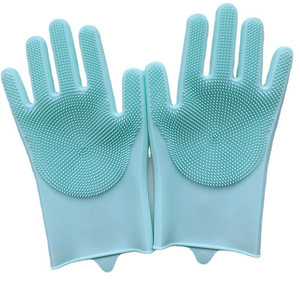 Sarung Tangan Mandi Hewan Peliharaan <span class=keywords><strong>Anti</strong></span> Gores <span class=keywords><strong>Anti</strong></span> Gigit Sikat Perawatan Anjing Kucing untuk Kucing atau Anjing - Promo - Product Image 5