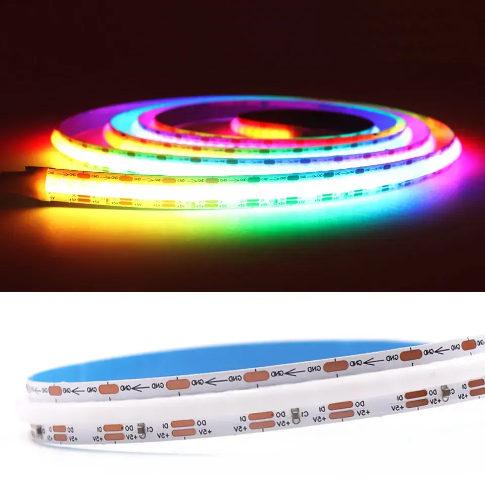COB LED-Licht leiste Smart Digital Pixel Adressierbare Band lampe 720Led/M 24V Traum farbe Fließende sk6812 IC WS2811 Smart RGB-Streifen