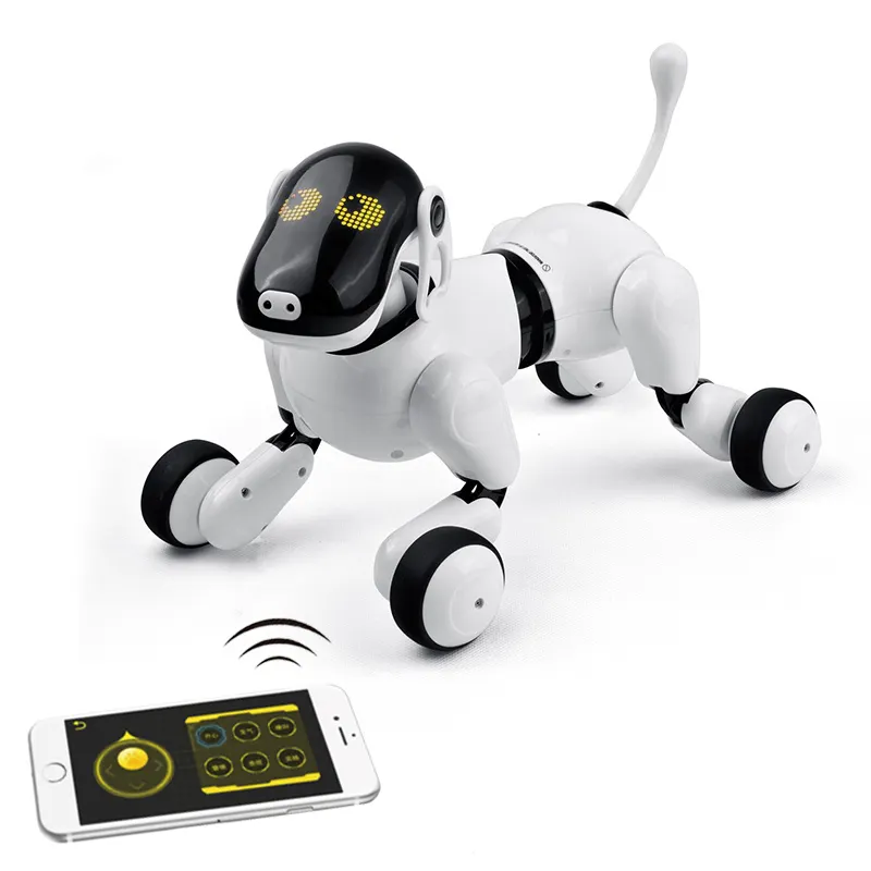 ZIGO TECH Programmable coding educational remote robot intelligent dog toys