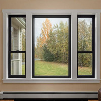 Ventanas de PVC de Doble Acristalamiento con Barras Antirrobo de Último Diseño, Ventanas Abatibles de Acero y Plástico de Bajo Consumo Energético, Venta Directa