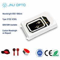 Dioda Laser Merah VCSEL 5730 650nm 660nm 850nm 5mW 7mW Daya Rendah Bersertifikasi IATF16949 untuk Terapi Cahaya Merah Topi Pertumbuhan Rambut