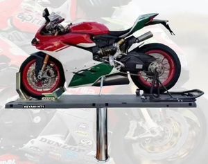 2024년 인기 판매 세차장 차량 장비용 600kg 단일 포스트 오토바이 리프트 - Product Image 1