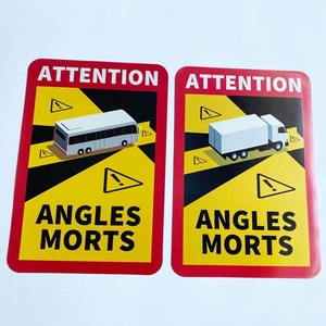 <span class=keywords><strong>Pegatina</strong></span> magnética para <span class=keywords><strong>coche</strong></span> de atención de punto ciego para coches y autobuses de <span class=keywords><strong>Amazon</strong></span> ANGLES MORTS 1 año de garantía - Product Image 3