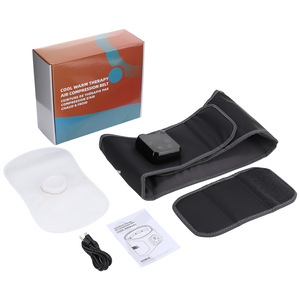 Cinturón Masajeador Lumbar Inalámbrico Personalizado de Fábrica con Compresas Frías y Calientes, Presión de Aire y Batería Recargable - Product Image 6