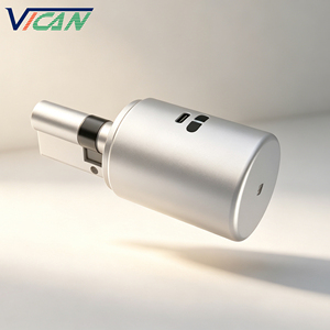 Nouveau cylindre de serrure motorisé intelligent rechargeable Type-C Max02 BLE TTlock – Remplace le cylindre de porte existant - Product Image 1