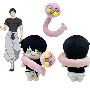 Peluche de Gusano de Jujutsu Kaisen, <span class=keywords><strong>Fushiguro</strong></span> <span class=keywords><strong>Toji</strong></span>, de 20-40 cm, Juguete de Peluche de Anime, Lindo Cosplay, Regalos para Niños - Product Image 1