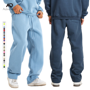 Pantalon Homme de Haute Qualité, Épais, Polaire, Survêtement Ample, <span class=keywords><strong>Coton</strong></span> Rétro Décontracté, Baggy, pour <span class=keywords><strong>Jogging</strong></span> - Product Image 1