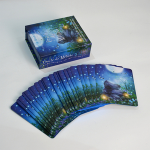 Cartes de tarot personnalisées en usine, haute qualité, pelliculage brillant, pour la croissance personnelle et la guérison psychologique, avec aimant - Product Image 4