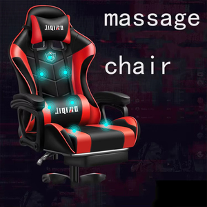 Venta al por mayor barato plegable Pu cuero masaje juego de ordenador <span class=keywords><strong>Silla</strong></span> <span class=keywords><strong>Gamer</strong></span> Racing Rgb Gaming sillas con <span class=keywords><strong>luces</strong></span> y altavoces - Product Image 3
